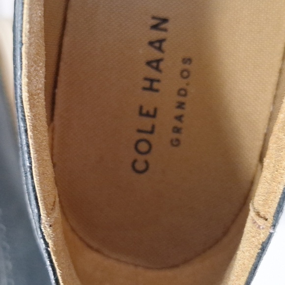 Cole Haan Men\'s Preppy Whiskey Navy Leather Tucker Oxford II Shoes Size 8.5 main image 6